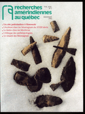 Recherches amérindiennes au Québec, v. XXII, no 01, 1992
